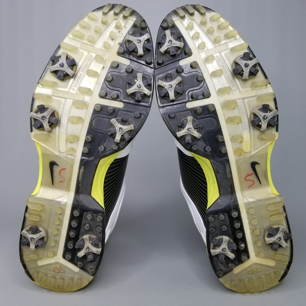 Nike Lunar Control Leather Golf Shoes 11.5 White - Picture 7 of 8